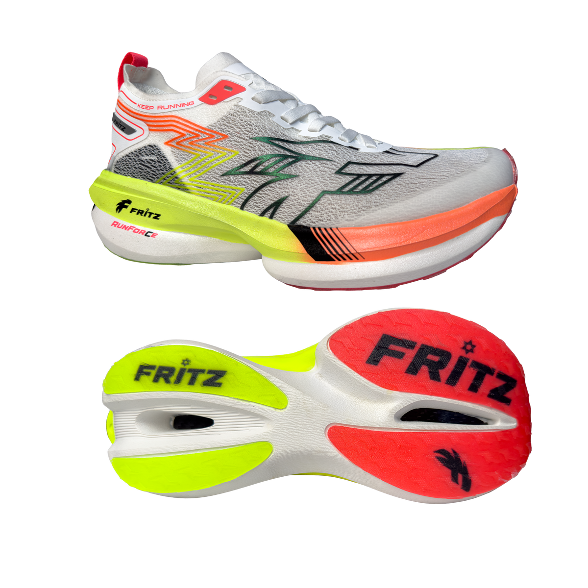 FRITZ RUNNING CON FIBRA DE CARBONO - RUNADU2505