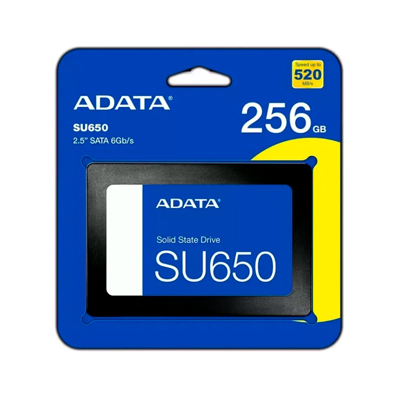 Unidad En Estado Solido (SSD) Adata Ultimate Su650 256GB Sata 6GB/S (Sata Iii), 2.5,