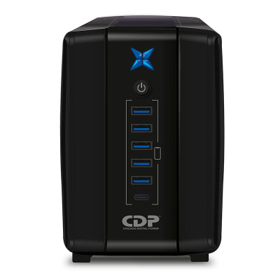 Ups Cdp R-upr758i, Interactivo, 750va, 375w, 220vca / 50/60hz (ajuste Automático)