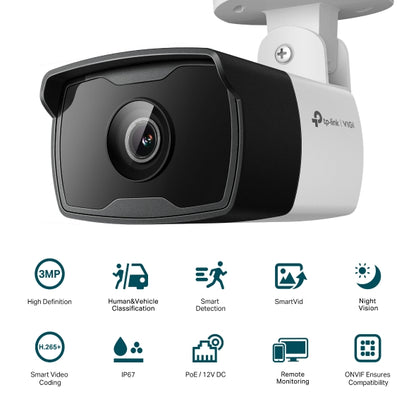 TP-Link - Surveillance camera - Indoor / Outdoor (VIGI C330I(2.8mm))