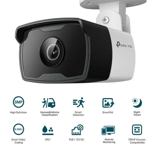 TP-Link - Surveillance camera - Indoor / Outdoor (VIGI C330I(2.8mm))
