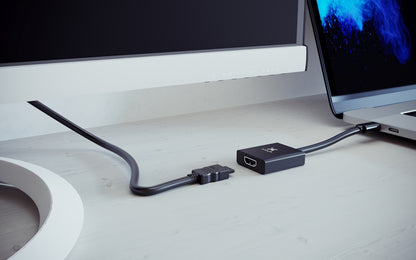 Xtech - Video adapter - USB Type C (HDMI-Black-(m) to (f) XTC-541)