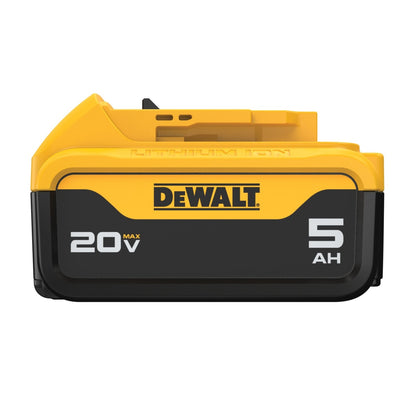 Batería DeWalt 20V MAX XR 5.0 Ah Ión de Litio con Indicador de Carga (DCB205-B3)