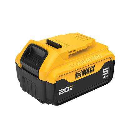 Batería DeWalt 20V MAX XR 5.0 Ah Ión de Litio con Indicador de Carga (DCB205-B3)