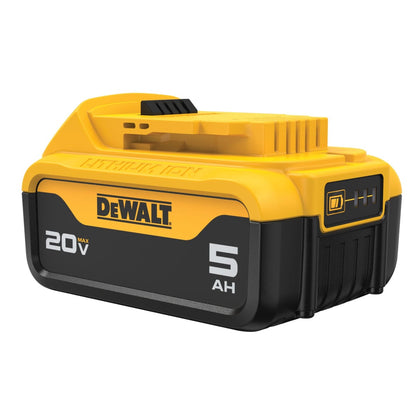 Batería DeWalt 20V MAX XR 5.0 Ah Ión de Litio con Indicador de Carga (DCB205-B3)