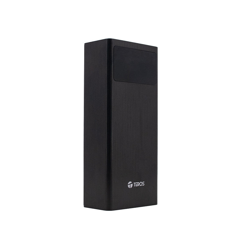 Powerbank TEROS TE-7059N, 30000mAh, USB-A, USB-C,Negro