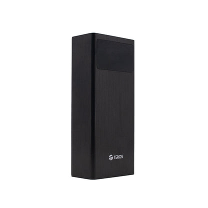 Powerbank TEROS TE-7059N, 30000mAh, USB-A, USB-C,Negro