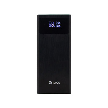 Powerbank TEROS TE-7059N, 30000mAh, USB-A, USB-C,Negro