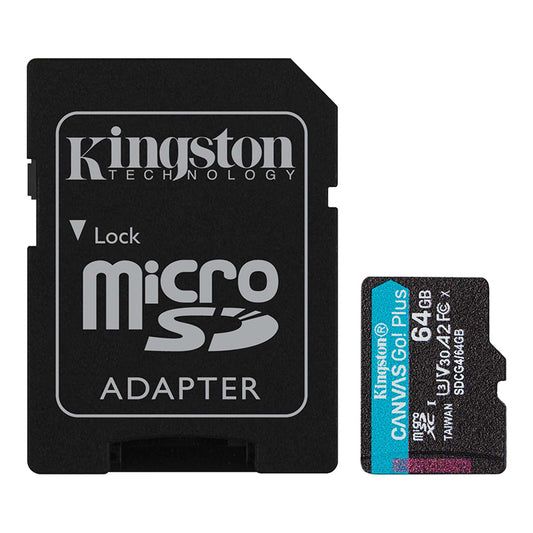 MICROSD KT CANVAS GO PLUS 64GB