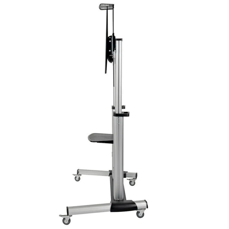 HEAVY-DUTY ROLLING TV STAND, H