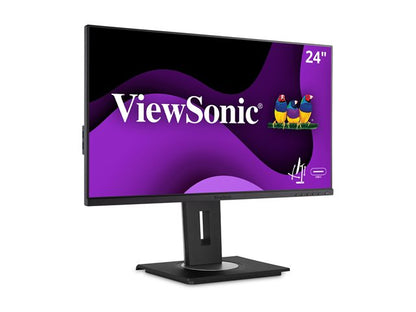 Monitor ViewSonic VG2456 24" Full HD – Empaque dañado