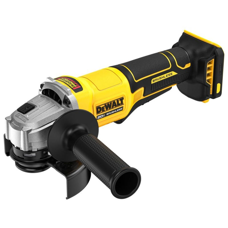 Esmeriladora Angular DeWalt 20V MAX Brushless DCG408B – 4-1/2" con Interruptor de Paleta (Solo Herramienta)
