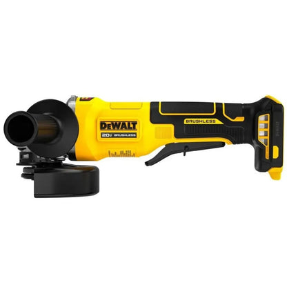 Esmeriladora Angular DeWalt 20V MAX Brushless DCG408B – 4-1/2" con Interruptor de Paleta (Solo Herramienta)