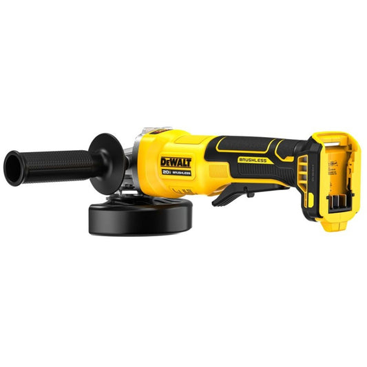 Esmeriladora Angular DeWalt 20V MAX Brushless DCG408B – 4-1/2" con Interruptor de Paleta (Solo Herramienta)