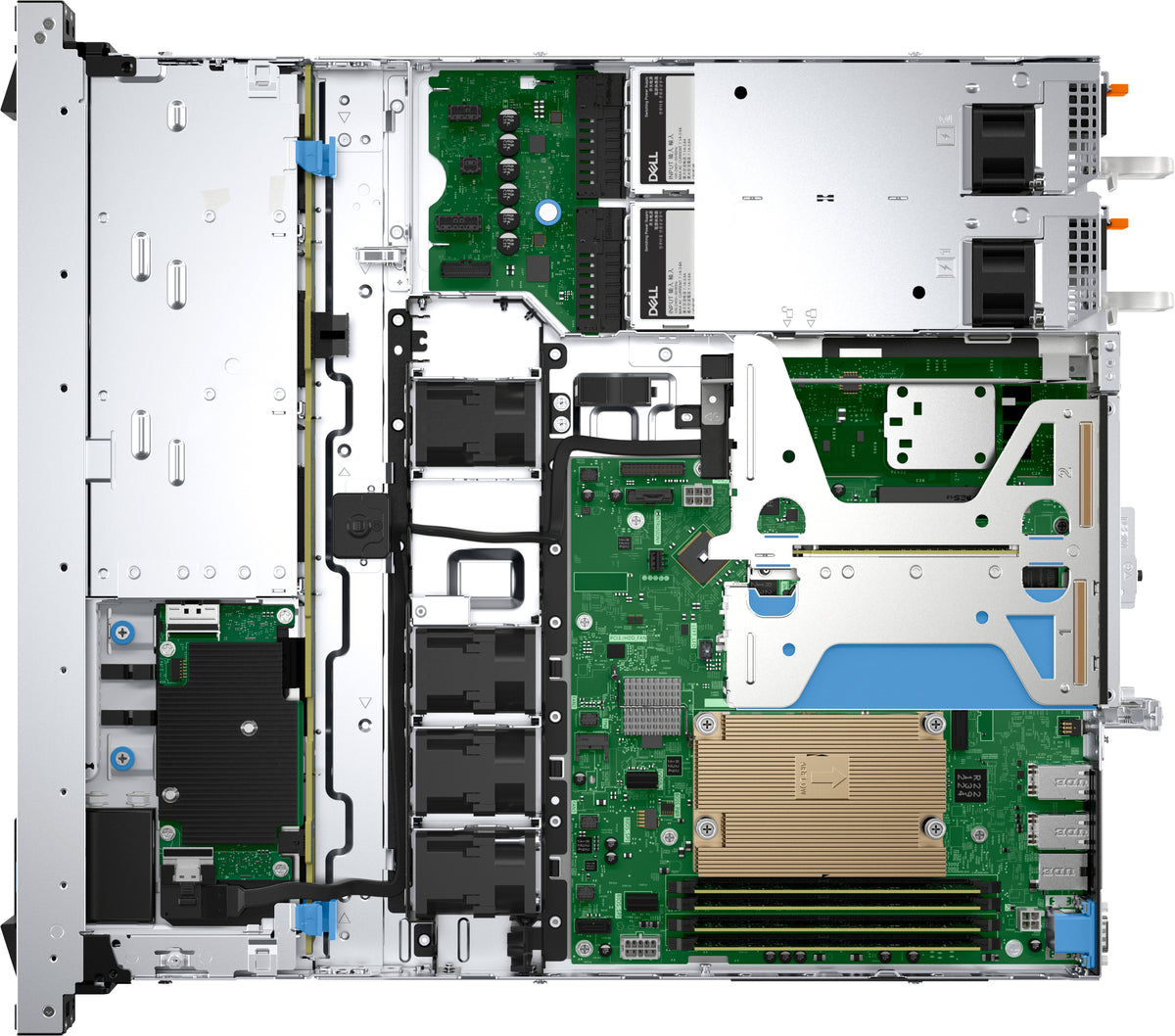 Dell - Server - Rack-mountable (1 Intel Xeon 6 6353P / 2.7 GHz-DDR5 SDRAM-480 GB Hard Drive Capacity)