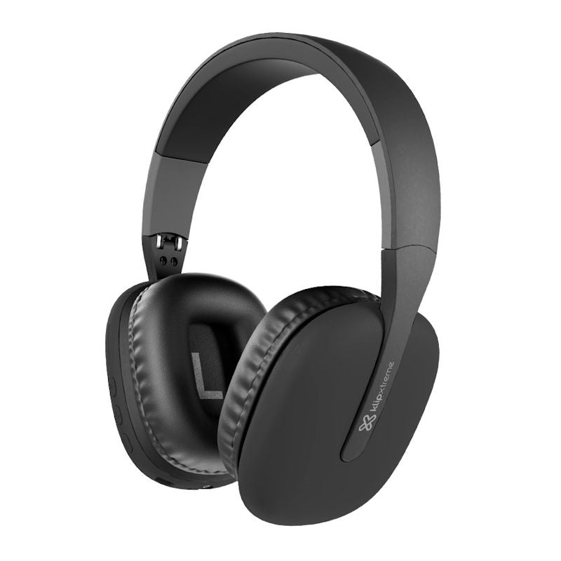 Klip Xtreme - KWH-010BK - Headphones (Para Home audio / Para Portable electronics / Para Professional audio / Para Cellular phone-Wireless-25Hrs-Black-BT)