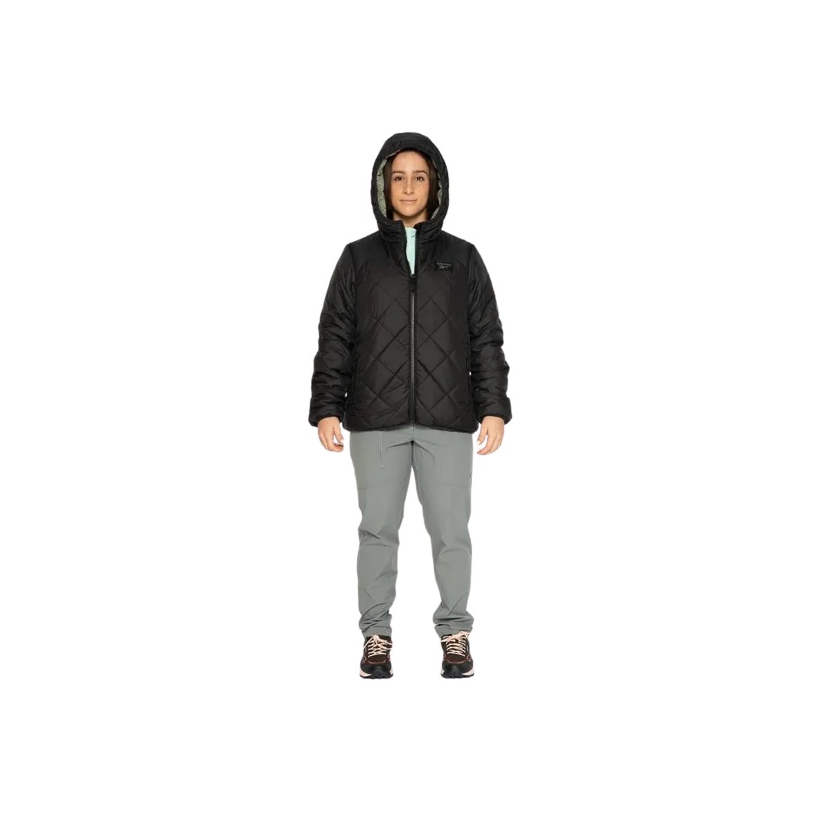 PUFFER REVERSED TO SNOW FLEECE - OLRB2161B