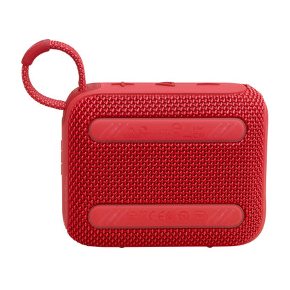 JBL Go 4 - Altavoz - para uso portátil (inalámbrico-Bluetooth-controlado por aplicación-4.2 vatios-rojo)