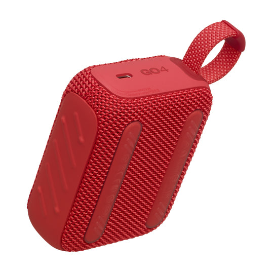 JBL Go 4 - Altavoz - para uso portátil (inalámbrico-Bluetooth-controlado por aplicación-4.2 vatios-rojo)