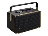 JBL Authentics 300 - Altavoz inteligente - para uso portátil (canal 2.0-Bluetooth, Wi-Fi 6-controlado por aplicación-2 vías-negro)