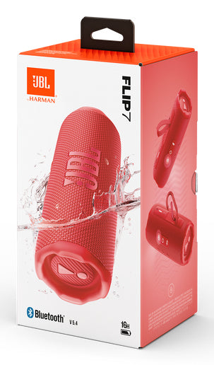 JBL - Altavoz - Rojo (Flip 7 Altavoz Bluetooth)