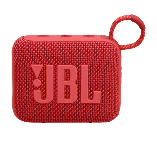 JBL Go 4 - Altavoz - para uso portátil (inalámbrico-Bluetooth-controlado por aplicación-4.2 vatios-rojo)
