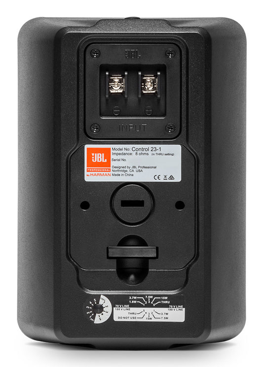JBL Control 23-1 Parlante de Superficie Compacto 3" Negro 50 W Transf - venta en pares