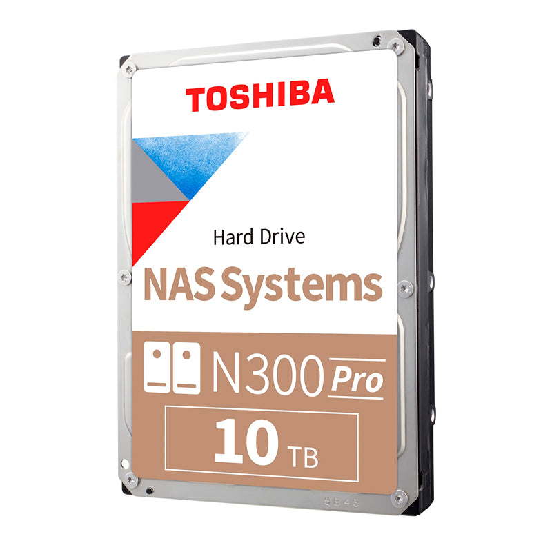 disco duro toshiba n300 pro nas, 10tb, sata 6.0gb/s, 7200rpm, 512mb cache, 3.5. - hdtowg71axzstb