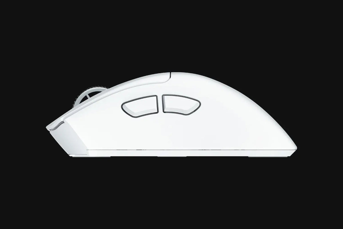 Razer DeathAdder - Mouse - Wireless (White-V4 Pro)