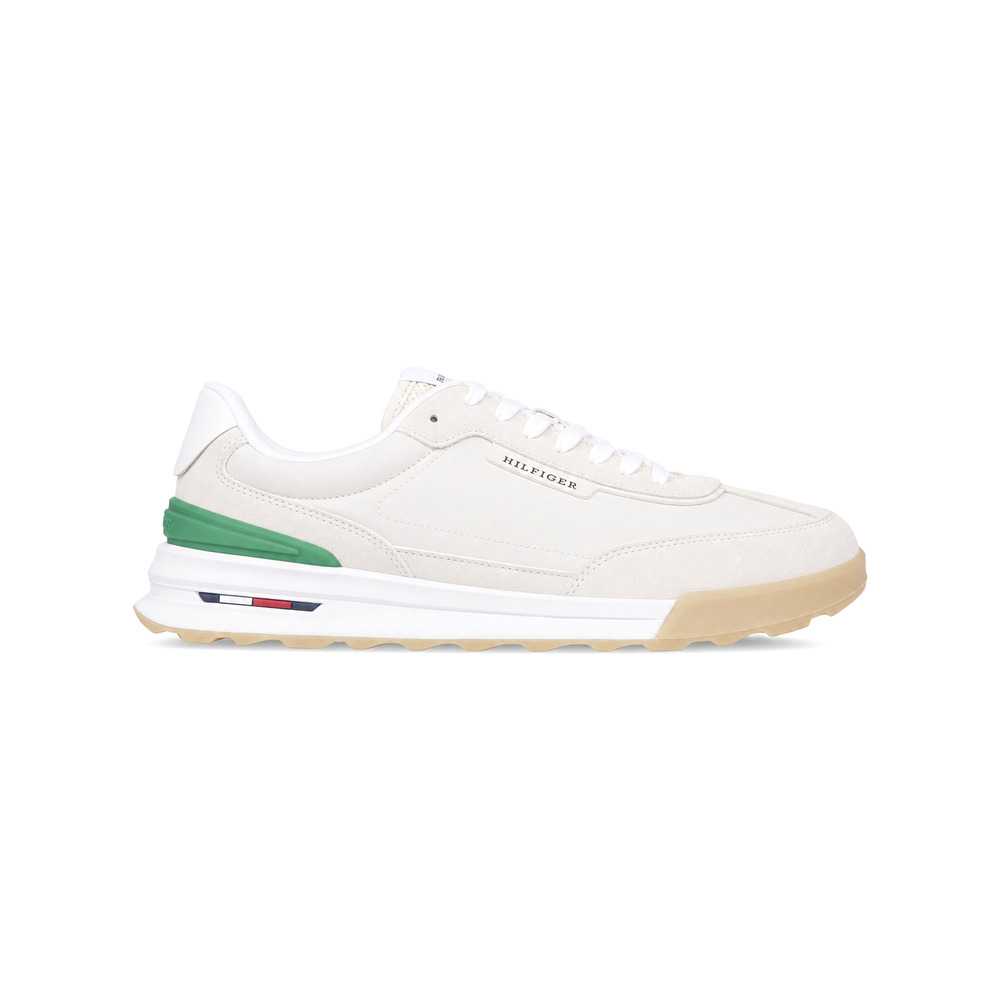 TOMMY HILFIGER RETRO RUNNER ALABASTER - FM0FM05425AF3