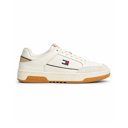 TOMMY HILFIGER JEANS LEATHER CUPSOLE SNEAKER - EM01792100YBI