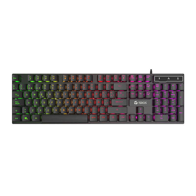TECLADO GAMER USB TE4072 BK