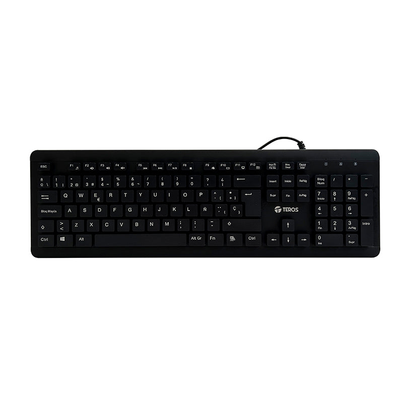 TECLADO LAVABLE, SELLADO, IPX7