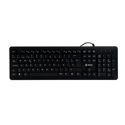 TECLADO LAVABLE, SELLADO, IPX7