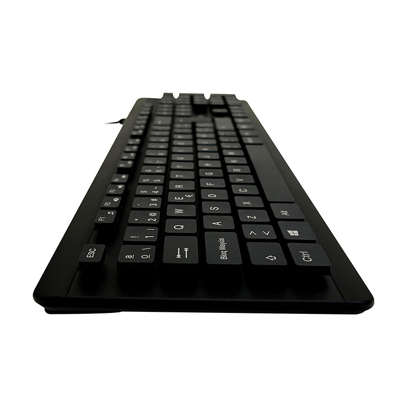 TECLADO LAVABLE, SELLADO, IPX7