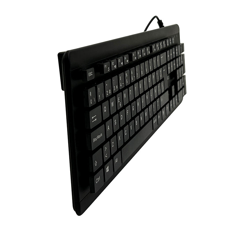 TECLADO LAVABLE, SELLADO, IPX7