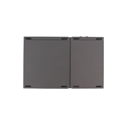 Teclado Inalámbrico Plegable TEROS TE-4075S, BT 3.0, Gris