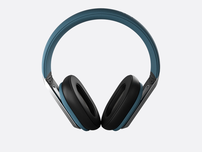 Klip Xtreme - KWH-750BL - Headphones (Para Home audio / Para Portable electronics / Para Professional audio / Para Cellular phone-Wireless-40Hr Blue color)