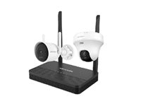 Hikvision - Surveillance camera - Indoor / Outdoor (4MP Bullet + 5MP turret WiFi N)
