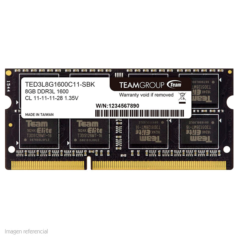 MEM SODIMM TG 8GB 1600 1.35V