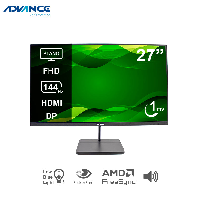 MON ADV 27\'' FHD 144HZ 1MS FT