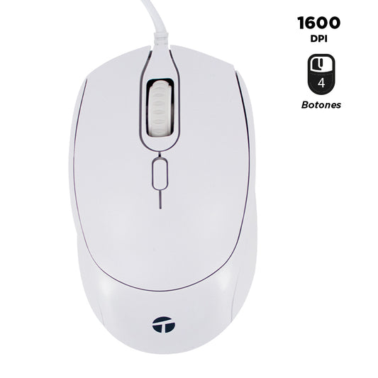 MOUSE STD USB TE1225 WH