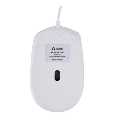 MOUSE STD USB TE1225 WH