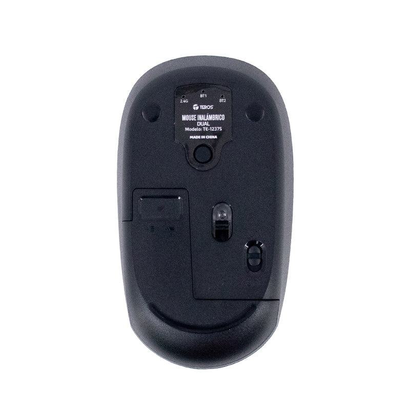 MOUSE WIRELESS TE1237 BLACK