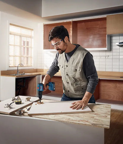 Taladro Percutor Bosch GSB 185-LI 18V Brushless + Batería 2Ah + Cargador + Maletín (06019K30E1)