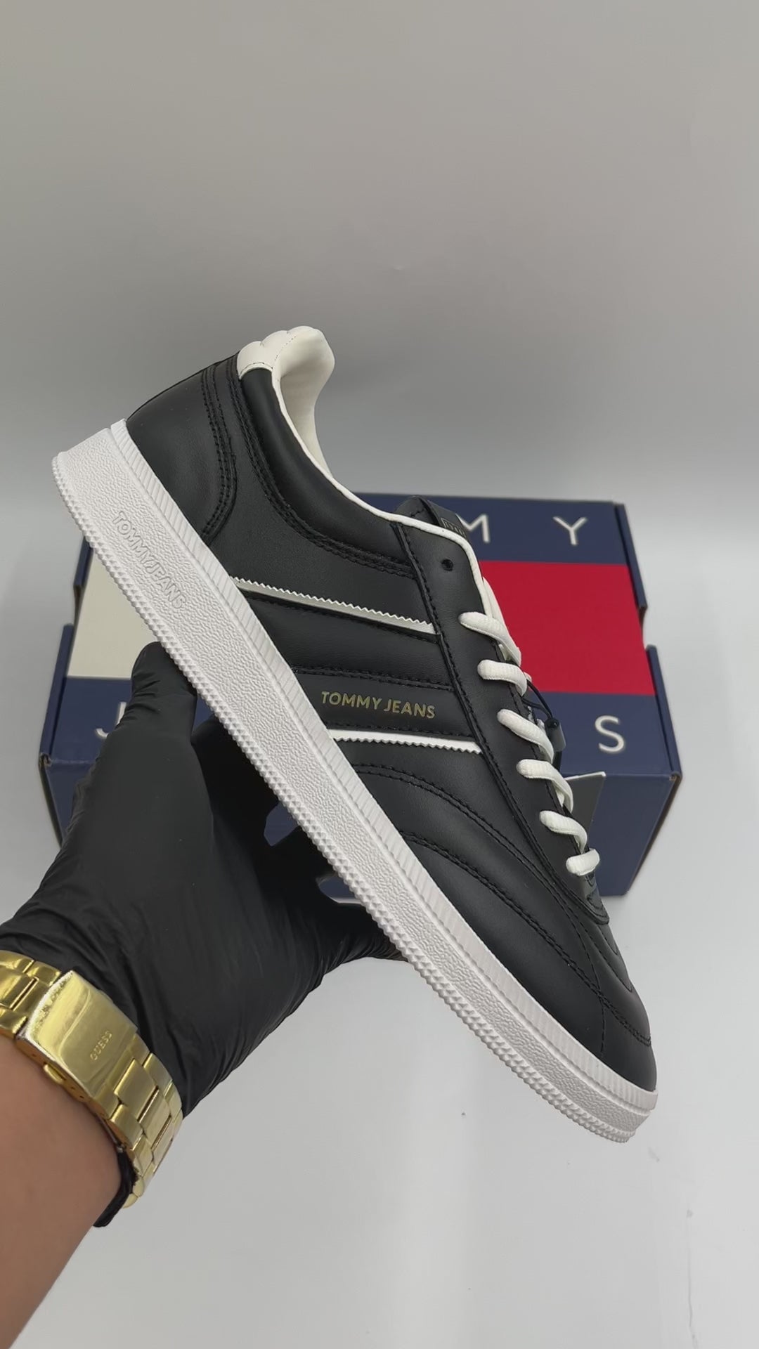 TOMMY HILFIGER THE GREENWICH EDGE STITCHING - EM01708001BDS
