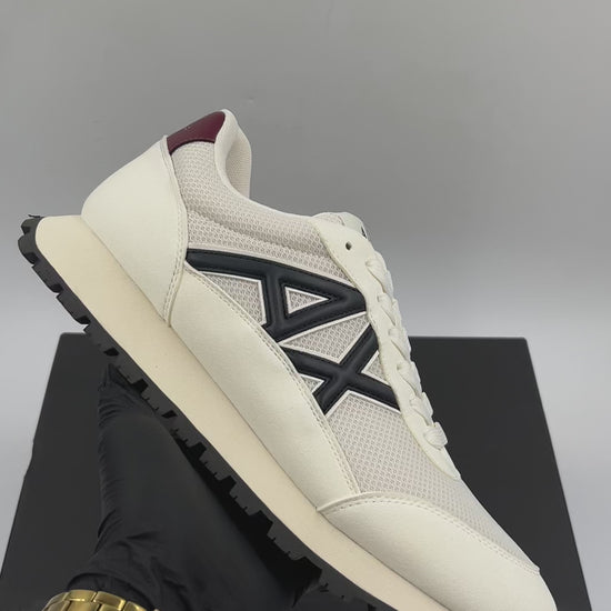 ARMANI EXCHANGE OFF WHITE DEEP NAVY