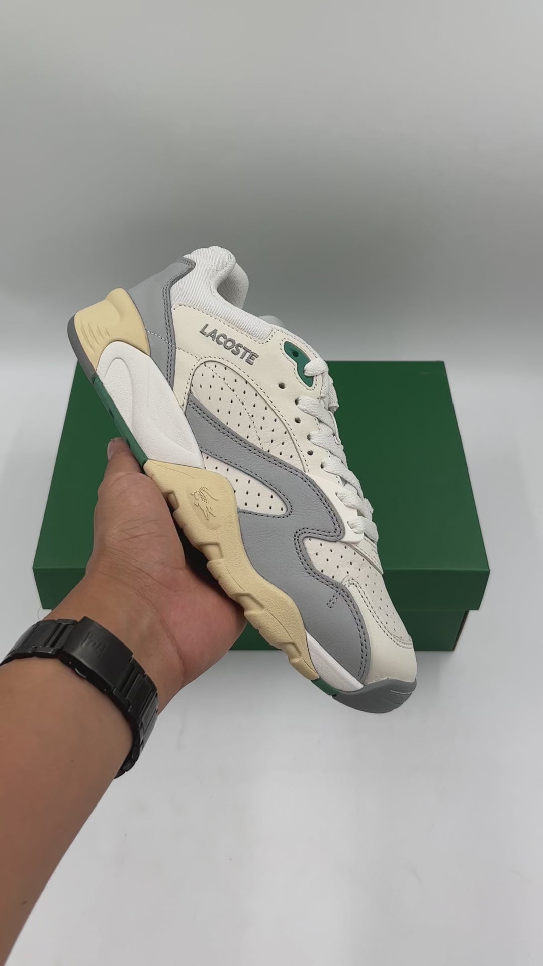 LACOSTE GAME TRAINER - 749SMA00782B7