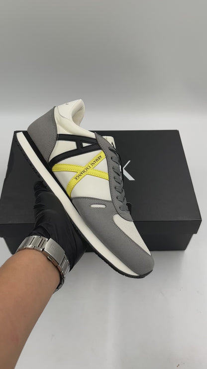 ARMANI EXCHANGE NEUTRAL GREY OFF WHT