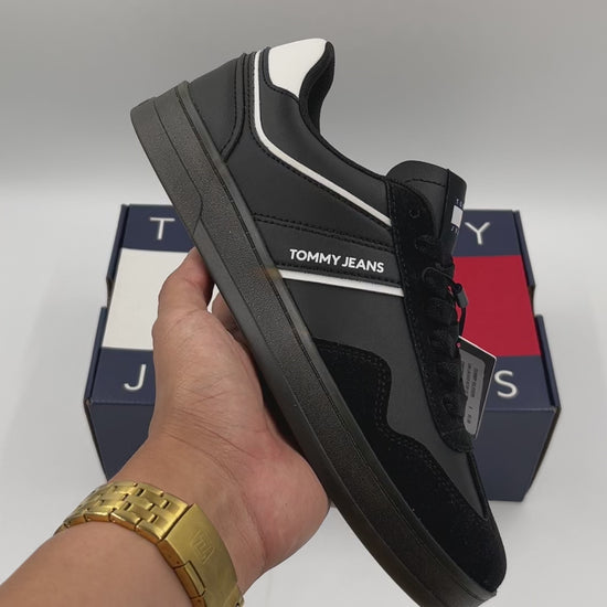 TOMMY HILFIGER TJM LEATHER RETRO CUPSOLE